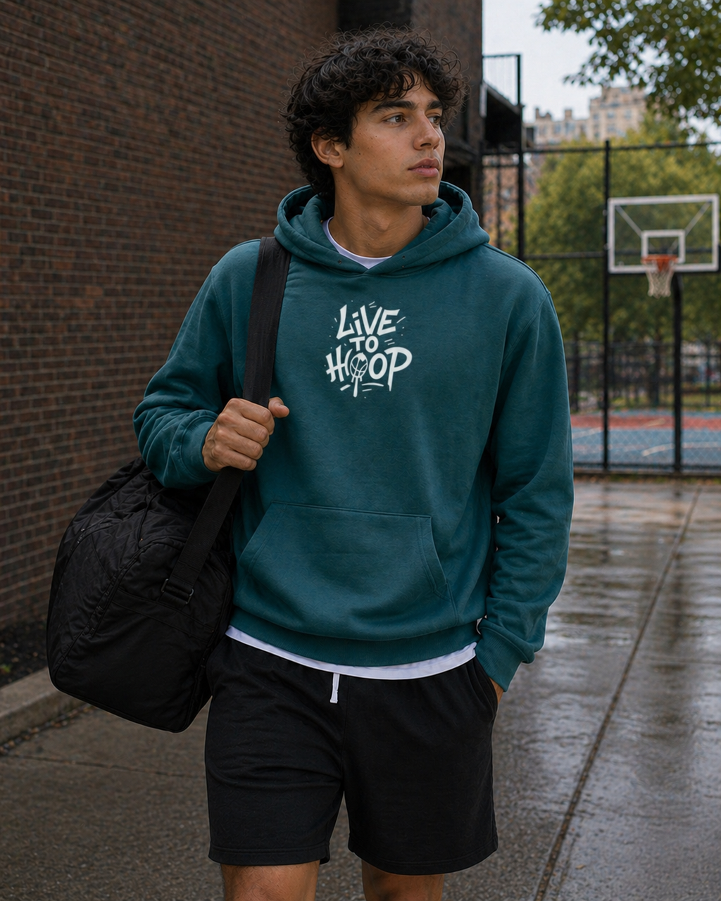 Live to Hoop 90s True Drip Baller Hoody