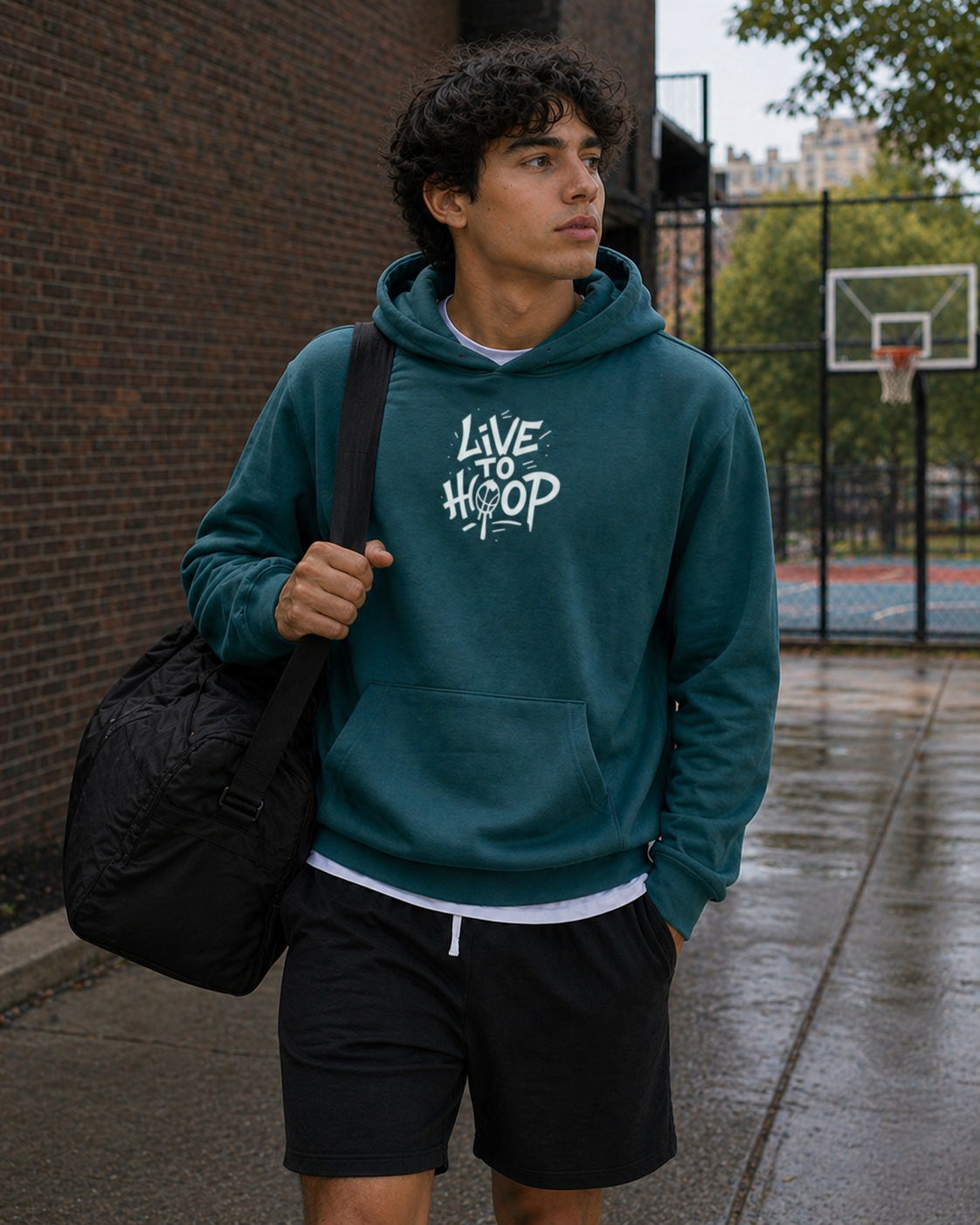 Live to Hoop 90s True Drip Baller Hoody