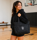 Live to Hoop Oversized Varsity Tote